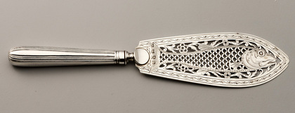 Georgian Silver Fish Slice - William Plummer